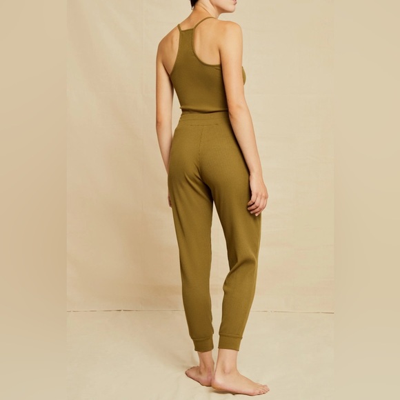 Amour Vert Skylar Paris Rib Jogger Matcha XXS - Picture 3 of 8